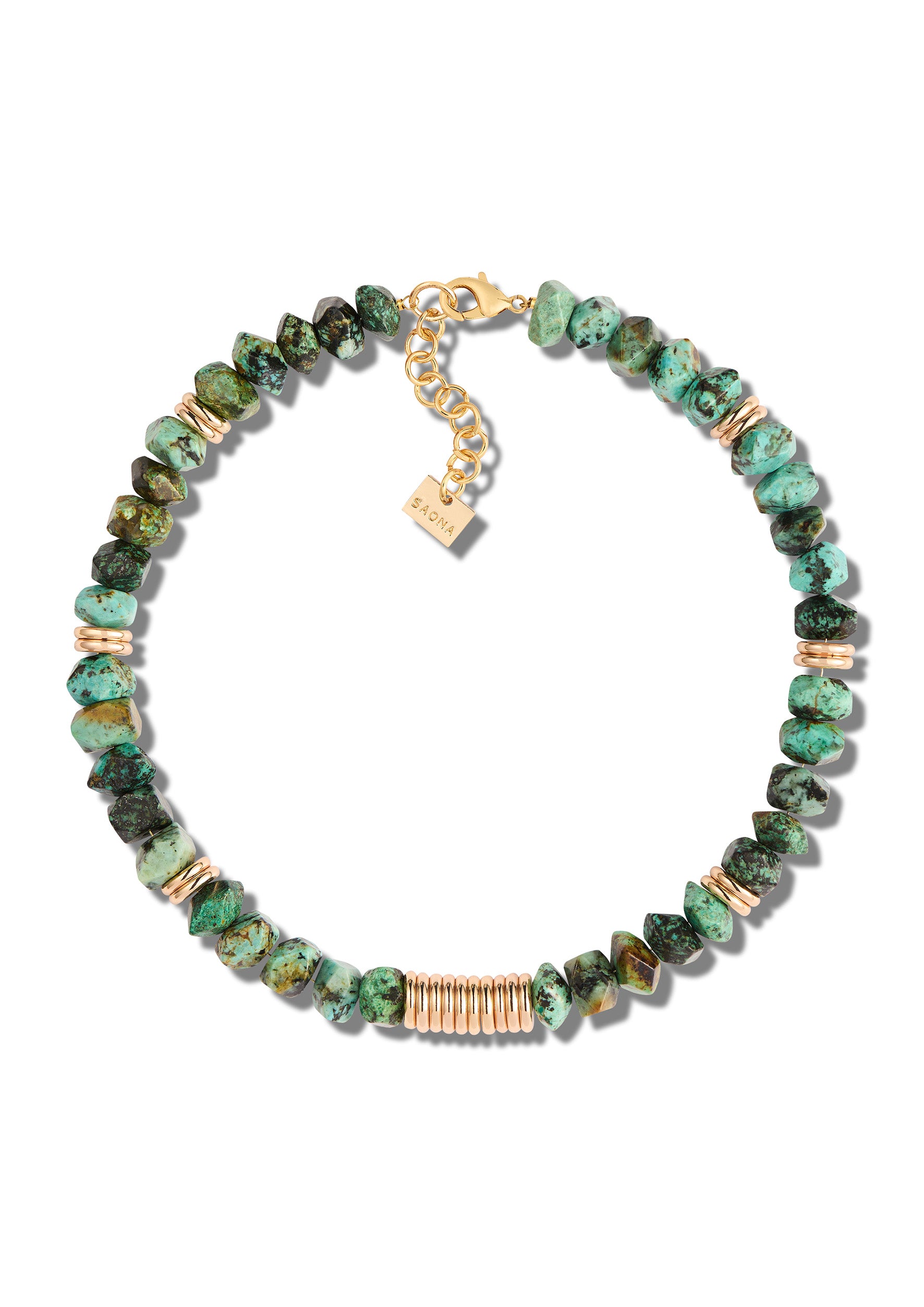 COLLIER SAONA -SUNRAY PAROS- GOLD