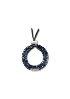 BRACELET SAONA -CALIFORNIA OFF-BLACK-SILVER